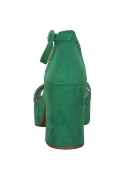 S.Oliver Plateausandalette - Green -Bequeme Schuhe 9ad500c9b34a4cac9f661faef3a35ed5