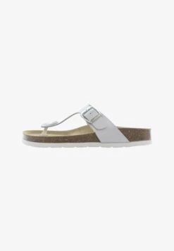 Lumberjack THONG - Zehentrenner - Silver -Bequeme Schuhe 9ddbc3c14fd443e7a0b5893102b57442 1