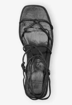 Next FOREVER COMFORT KNOT DETAIL ANKLE STRAP STANDARD - Riemensandalette - Black -Bequeme Schuhe a014bb49ddba4f3fb1b9fd5b5d31371f