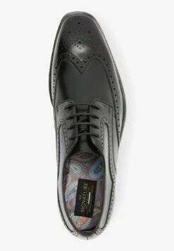 Next SIGNATURE ITALIAN PIPED EDGE BROGUES STANDARD - Business-Schnürer - Black -Bequeme Schuhe a23f9d413494426d80f5bc1a1388eac2