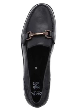 Ara DALLAS - Mokassin - Black -Bequeme Schuhe a45f751c9413427ea27664536c617d3b