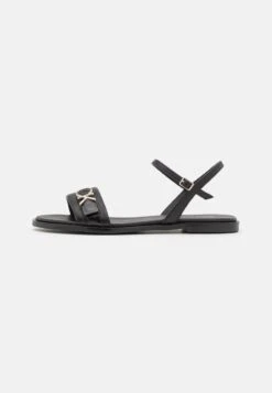 Calvin Klein ALMOND - Riemensandalette - Black 9 Calvin Klein ALMOND - Riemensandalette - Black -Bequeme Schuhe a6a98071ef244bc482cae09b49a18d26