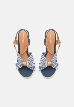 Anna Field High Heel Sandalette - Dark Blue -Bequeme Schuhe a76bcc586d834830b19c484ea84d9cb3