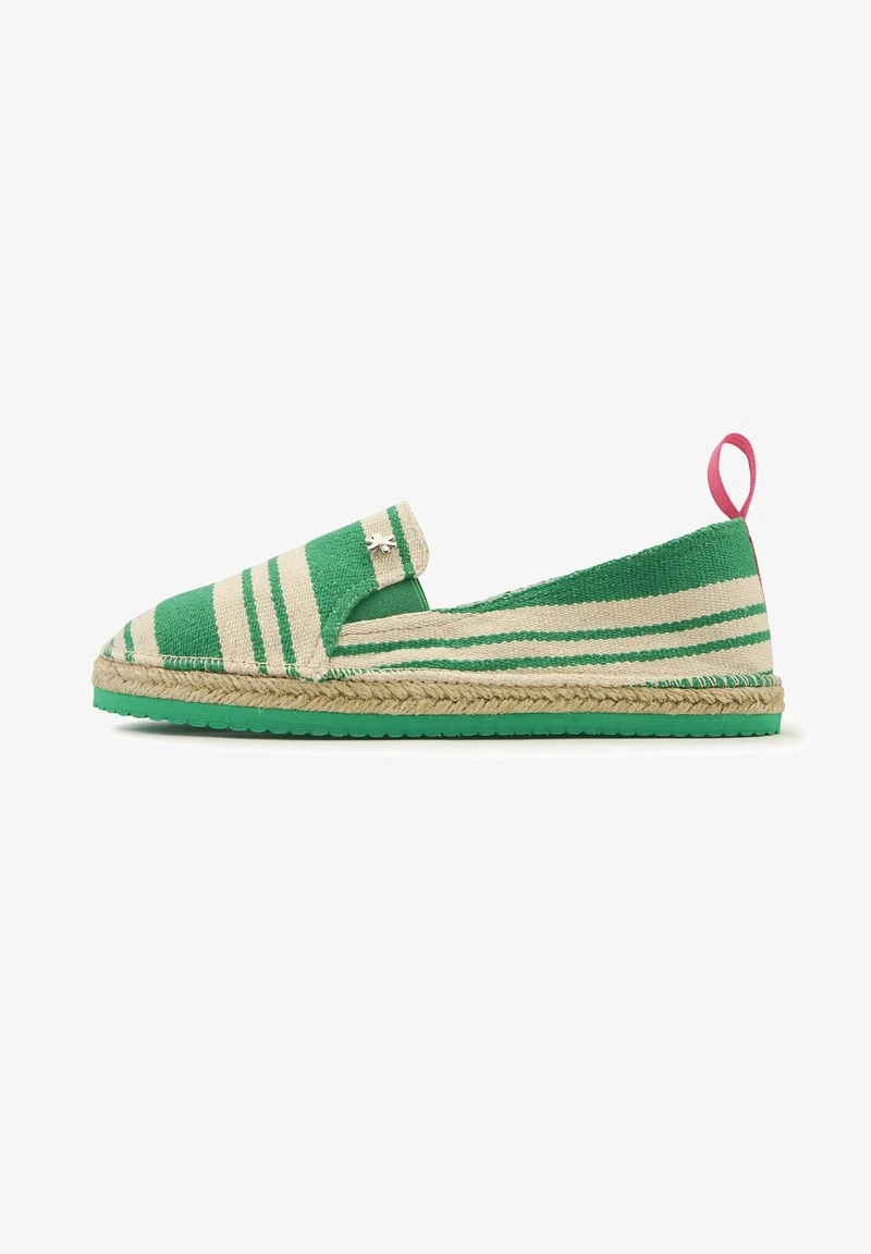 STRIPED - Espadrille - Smaragdgrün 6 STRIPED - Espadrille - Smaragdgrün – Bild 4