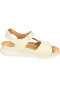 Keilsandalette - Beige -Bequeme Schuhe a935fe5c0a294c47874618dbb75c2e0e
