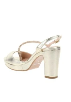 High Heel Sandalette - Oro -Bequeme Schuhe a93d9cdde51a47629d2a68aba7ce6f76