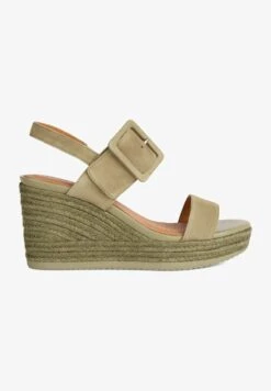 Geox D PONZA - Keilsandalette - Pistachio