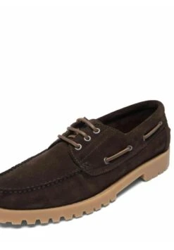 Bianco BIATHOMAS - Bootsschuh - Dark Brown -Bequeme Schuhe abd8b9541048494a9096bf9fe22381ac