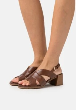 Geox NEW MARYKARMEN - Riemensandalette - Brown