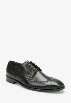 Next SIGNATURE ITALIAN PIPED EDGE BROGUES STANDARD - Business-Schnürer - Black -Bequeme Schuhe b0ee6bbffb6f4c598208e585ca13249f