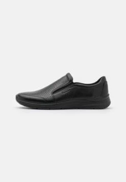 ECCO Slipper - Nero -Bequeme Schuhe b3a26ba2f262423abfd2d93f05ebb7f2