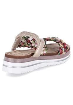 Plateausandalette - Rosegold -Bequeme Schuhe b3b4c12ca5a24715b3758fd04acac71f