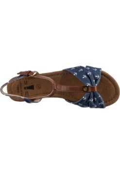 Riemensandalette - Blau Weiß 11 Riemensandalette - Blau Weiß -Bequeme Schuhe b584a311e52f48709c99ece1bb0f79a0