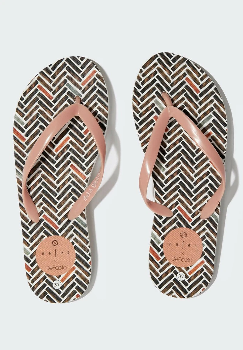 DeFacto Zehentrenner - Beige 5 DeFacto Zehentrenner - Beige – Bild 3