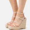 KG Kurt Geiger PALMER - High Heel Sandalette - Bone -Bequeme Schuhe b8b49d43144c44b896dbd37683f65c12