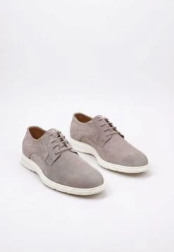 DJERT - Sportlicher Schnürer - Grey -Bequeme Schuhe bbf4c5dd08a8424b88da7621b631c800