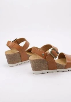 Panama Jack VEGA B2 - Keilsandalette - Camel -Bequeme Schuhe bcb6866e401240f8881d48cc986d6525