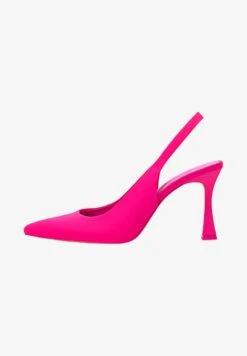Stradivarius MIT ABSATZ - Pumps - Neon Pink -Bequeme Schuhe be1b4e56a5a34dc9a385c258072ef84d