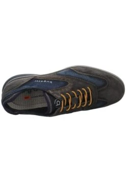Bugatti Sportlicher Schnürer - Blau -Bequeme Schuhe be722ddb483543f0958c5b6b8cb5b3cf