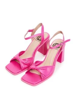 High Heel Sandalette - Fushia -Bequeme Schuhe c02e4fa0a2394c5a8be3b7357a5eb0c4
