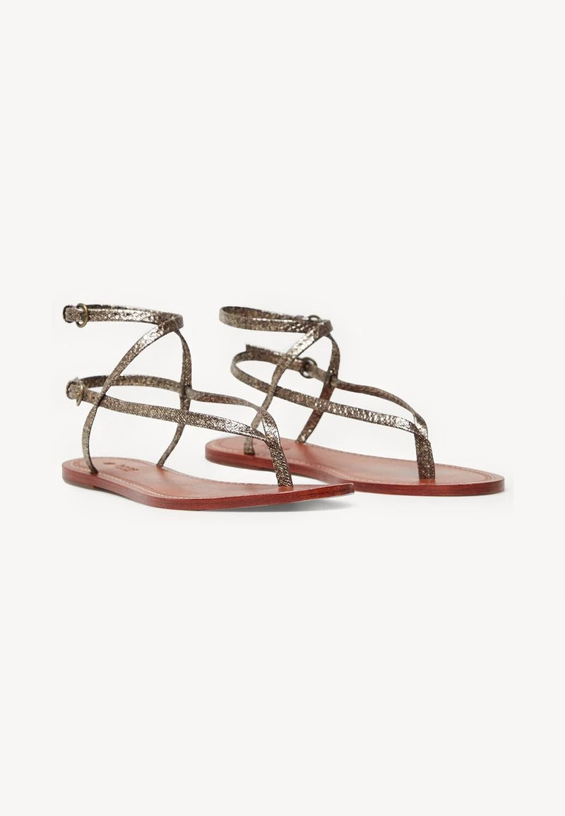 Hoss Intropia FLAT - Zehentrenner - Silver 4 Hoss Intropia FLAT - Zehentrenner - Silver – Bild 2