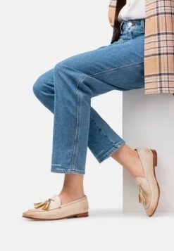 MELVIN & HAMILTON SCARLETT 48 - Slipper - Imola/bianco/yellow/beige/high Shine Orange