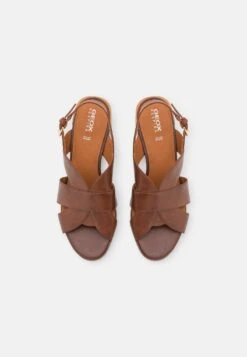 Geox NEW MARYKARMEN - Riemensandalette - Brown -Bequeme Schuhe c139142c8cb64abd9f08742358ae2ec4