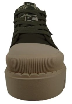 Buffalo RAVEN LO MIT PER - Sportlicher Schnürer - Khaki -Bequeme Schuhe c60f09bf87bc4429b1e482e0ec913bb2