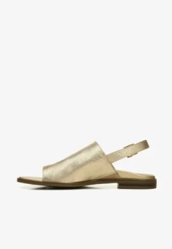 Vionic ANKLE STRAPS ELLA - Zehentrenner - Gold Metal Tumbled Leather -Bequeme Schuhe c6cd5f59532747dbb82bff51eff0f89e 1