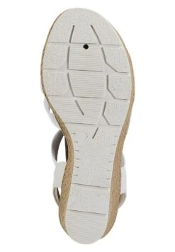 Keilsandalette - Weiß 12 Keilsandalette - Weiß -Bequeme Schuhe c8675b3012bf4d139af0b748877f3b87