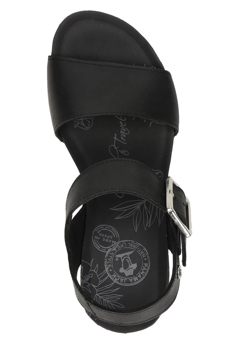 Panama Jack VEGA - Plateausandalette - Zwart 5 Panama Jack VEGA - Plateausandalette - Zwart – Bild 3