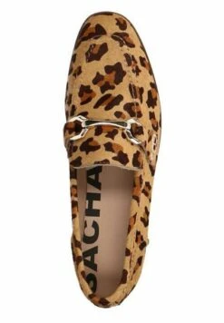 MIT GEPARDENMUSTER UND GOLDFARBENER SCHNALLE - Slipper - Leopard Print -Bequeme Schuhe c9ccda5def174a53a99aa36aaa4cb789