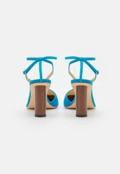 A.W.A.K.E. Mode CHRISTINE - High Heel Sandalette - Turquoise -Bequeme Schuhe ca324d77d359413787caa11147a3085f