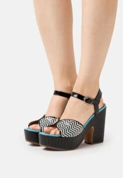 Chie Mihara DEDE - High Heel Sandalette - Volvo Blue/saab/saab Blue/ford