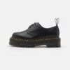 Dr. Martens 1461 QUAD UNISEX - Sportlicher Schnürer - Black Paris -Bequeme Schuhe cd1ed1174dcd425a8b3b7251de35ee0f