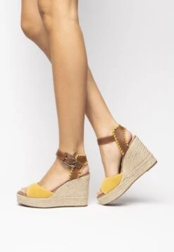 NeroGiardini Keilsandalette - Yellow