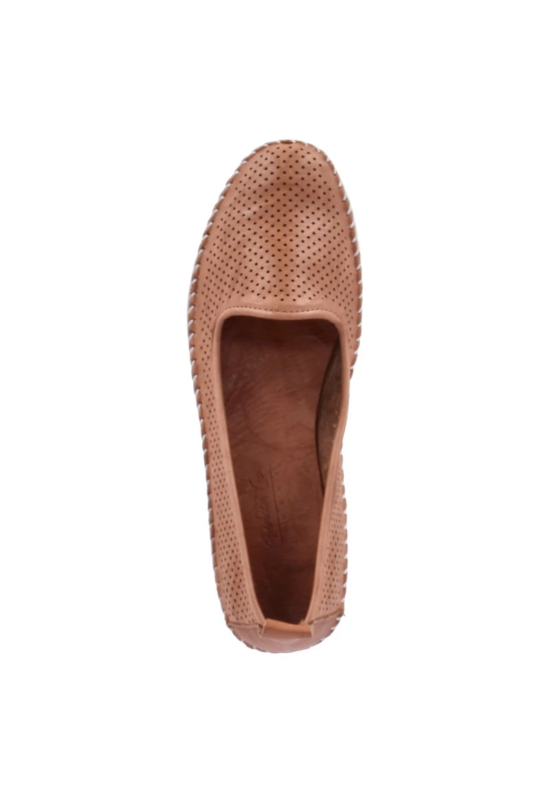 Andrea Conti Slipper - Braun Cognac 4 Andrea Conti Slipper - Braun Cognac – Bild 2