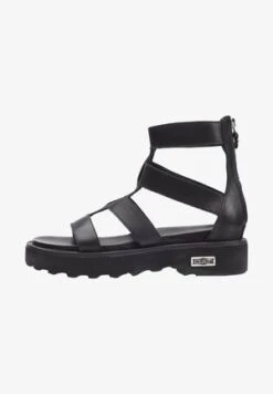 Cult CLW - Schaftsandale - Black -Bequeme Schuhe d16aca6796fa4fbea62b2572072d1717