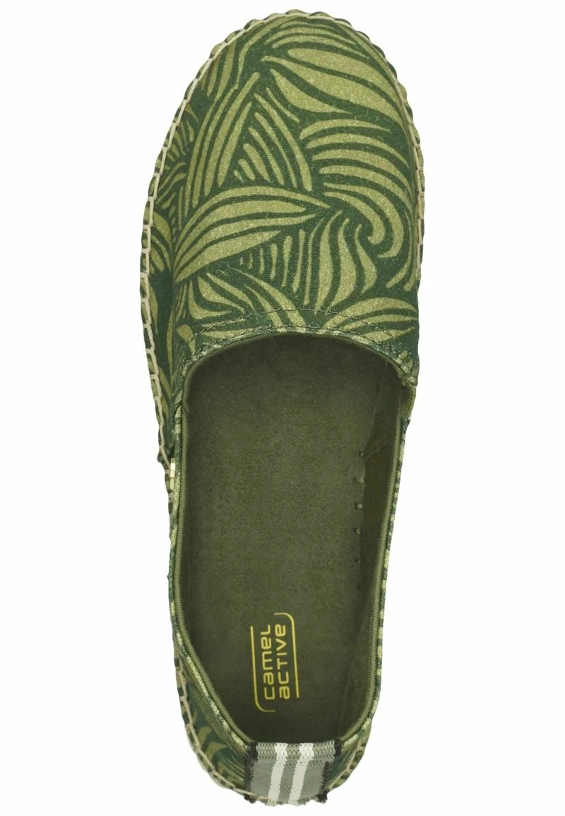 Camel Active HALBSCHUHE - Espadrille - Khaki Leaf 5 Camel Active HALBSCHUHE - Espadrille - Khaki Leaf – Bild 3