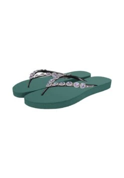 FLOP BEATRIX - Zehentrenner - Forest Green -Bequeme Schuhe d2aa295ad194462399cab12e13f4a16a