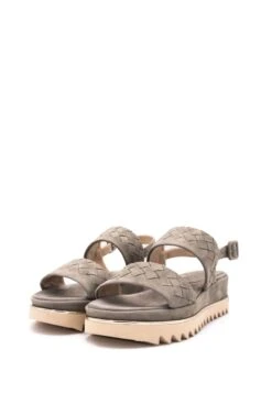 IRMINE - Plateausandalette - Khaki -Bequeme Schuhe d4c784716c8145b3bfca90d431d8b171