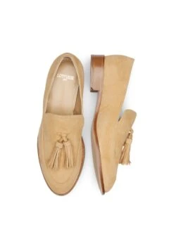 Lottusse TASSELS CLAIRE - Slipper - Beige -Bequeme Schuhe d4d8893b6b474581b1addc9dfbcce4e7