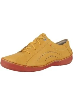 Josef Seibel FERGEY - Sportlicher Schnürer - Saffron -Bequeme Schuhe d6b0e5fb85c94e8b8d68be994d86319b