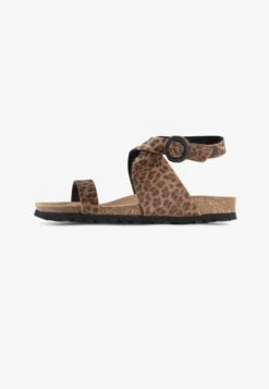 GOELETTE - Riemensandalette - Leopard -Bequeme Schuhe d760dca1846f4eb6ac0d9c07a5d26c0b 1