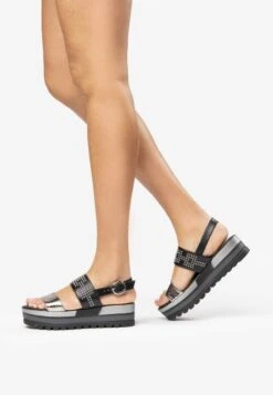 NeroGiardini Riemensandalette - Acciaio -Bequeme Schuhe d7872ea64ee74f5b954ddc7345d6d07d 1