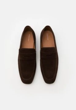 Pier One Business-Slipper - Dark Brown -Bequeme Schuhe dabc48d8fca3488f88fd0b32e87a70fc