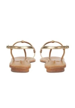 SANTORINI - Zehentrenner - Gold -Bequeme Schuhe dc5bd77bc2664aa99ac17c649753737c