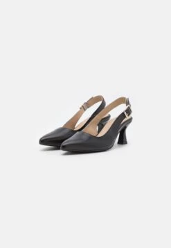 Selected Femme SLFKIM SLINGEBACK - Pumps - Black -Bequeme Schuhe dd3e97a686e34ea2b4bebc8f89887efb