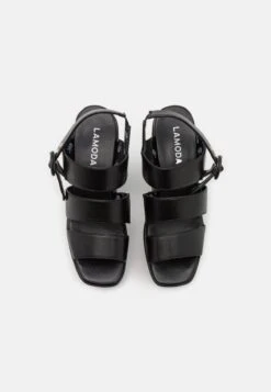 Lamoda EUPHORIA - High Heel Sandalette - Black -Bequeme Schuhe dd987b422b7a4009a7aa587543eb28d3