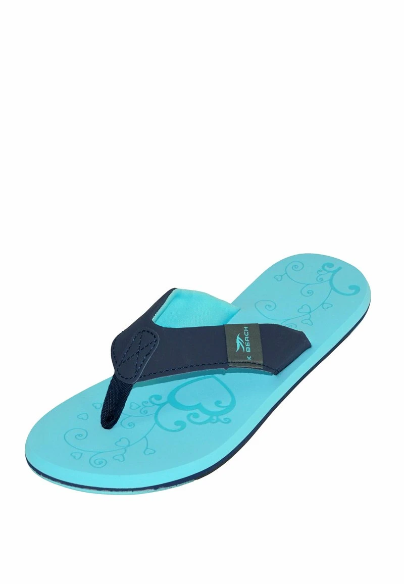 BEACH - PANTOLETTE - HELLBLAU - Bade-Zehentrenner - Hellblau 4 BEACH - PANTOLETTE - HELLBLAU - Bade-Zehentrenner - Hellblau – Bild 2
